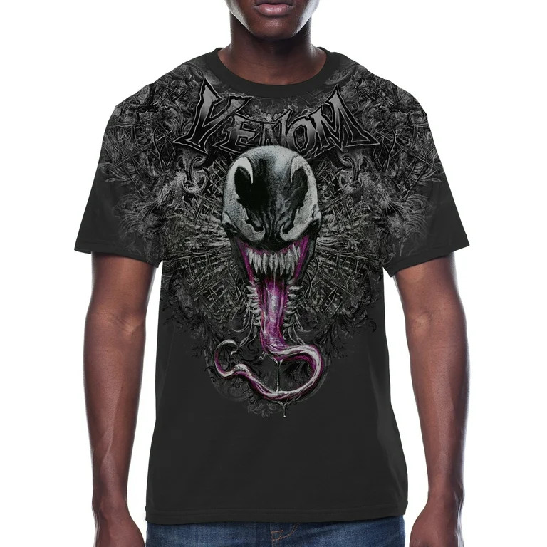 Marvel Venom, Mens Graphic Short Sleeve Tee, Sizes XS-3XL | Walmart (US)