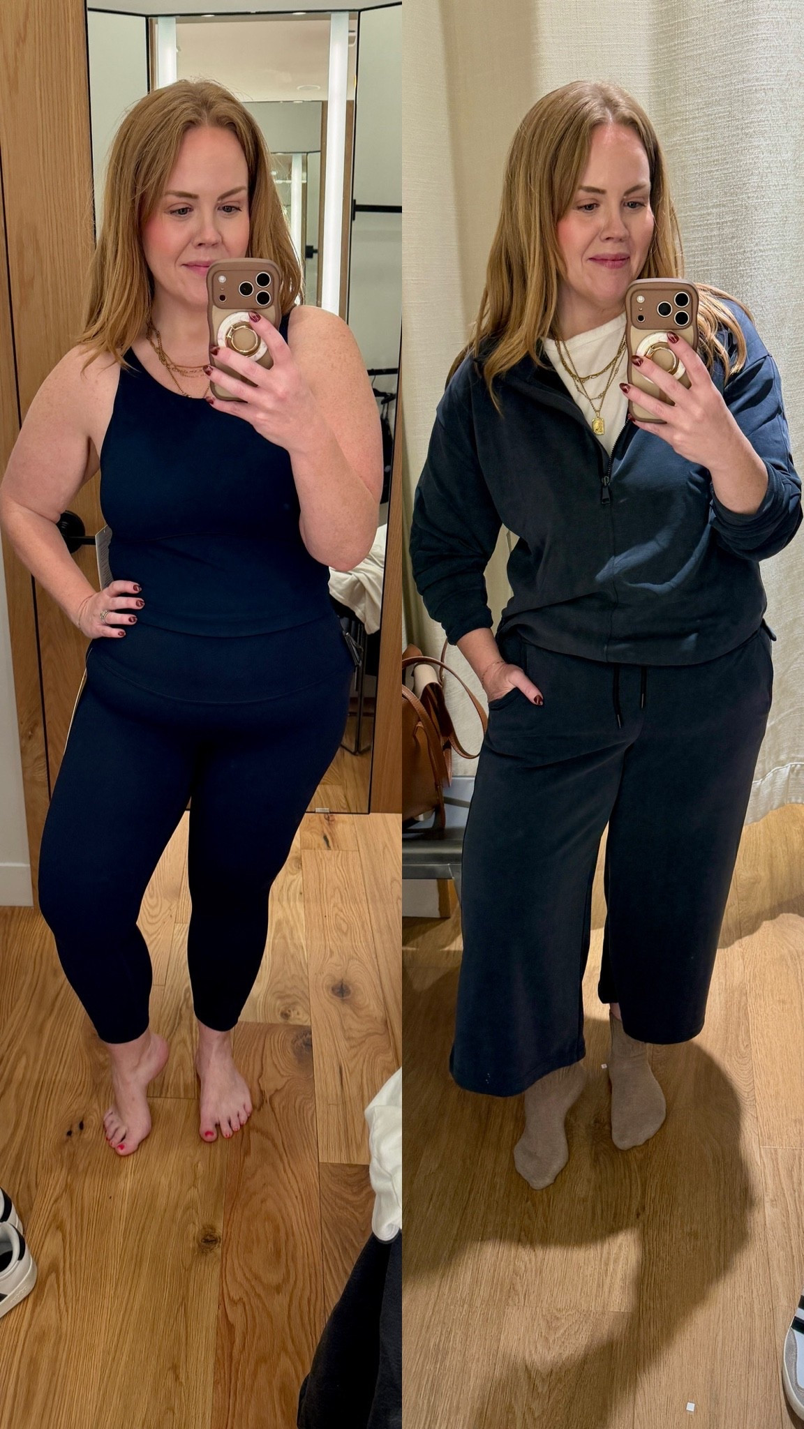 Lululemon and Athleta finds today!

Wearing a 12 in the top, 10 in the leggings.
L in the lounge top and sweatshirt

#LTKfitnessgoals #LTKMidsize #LTKmomlife