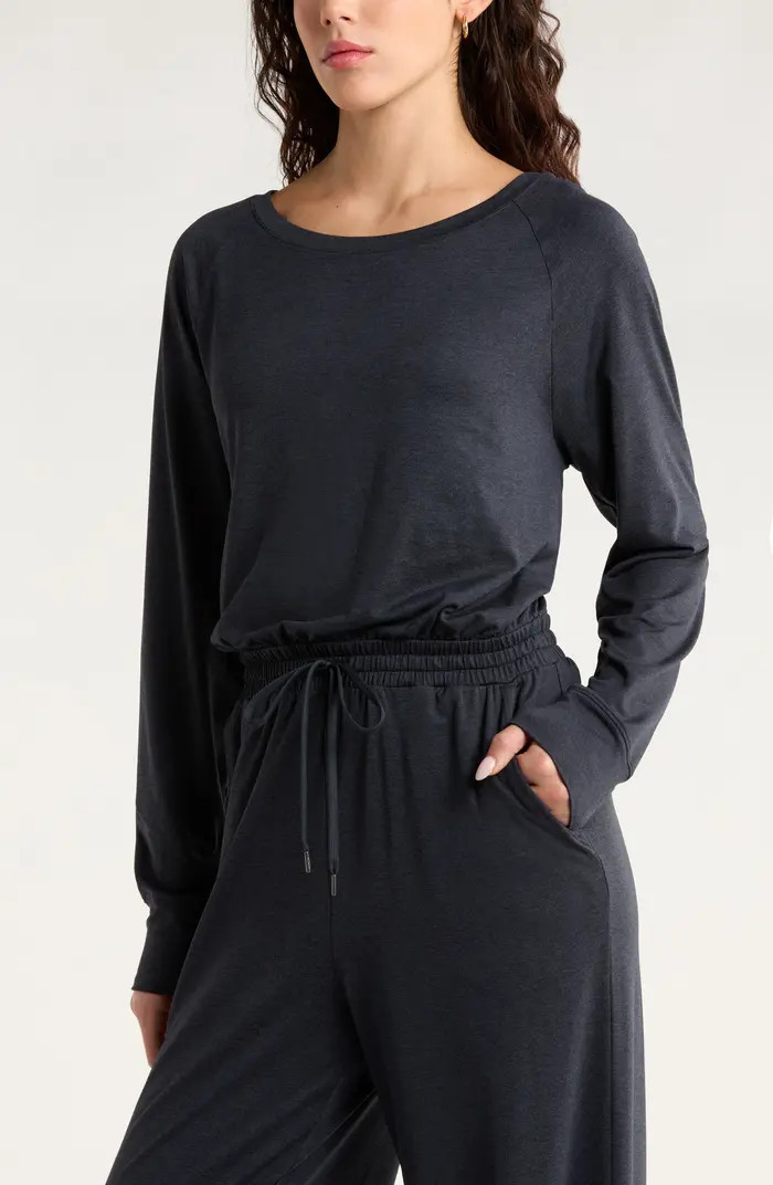Restore Soft Cozy Long Sleeve Jumpsuit | Nordstrom