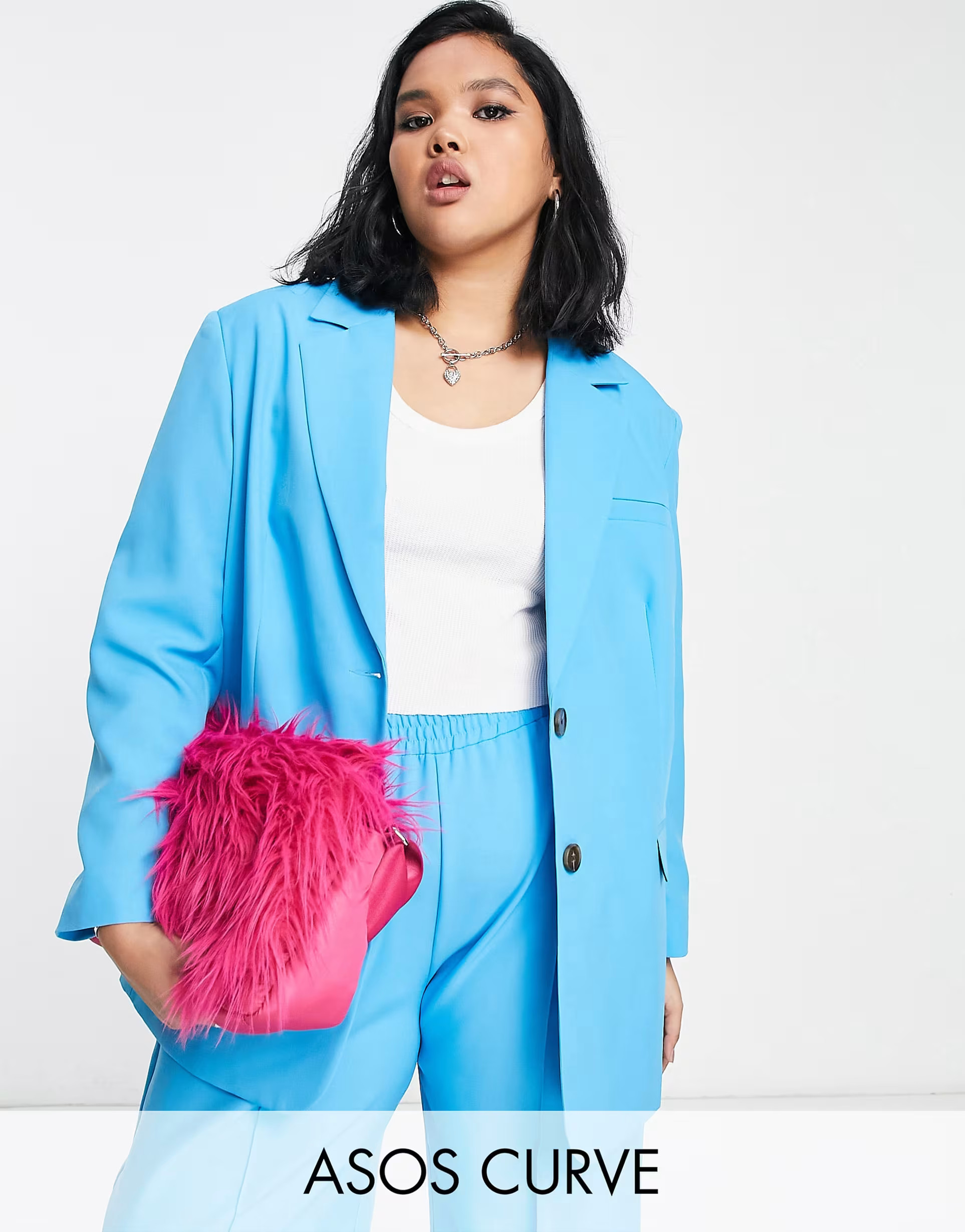 ASOS DESIGN Mix & Match suit in turquoise | ASOS (Global)