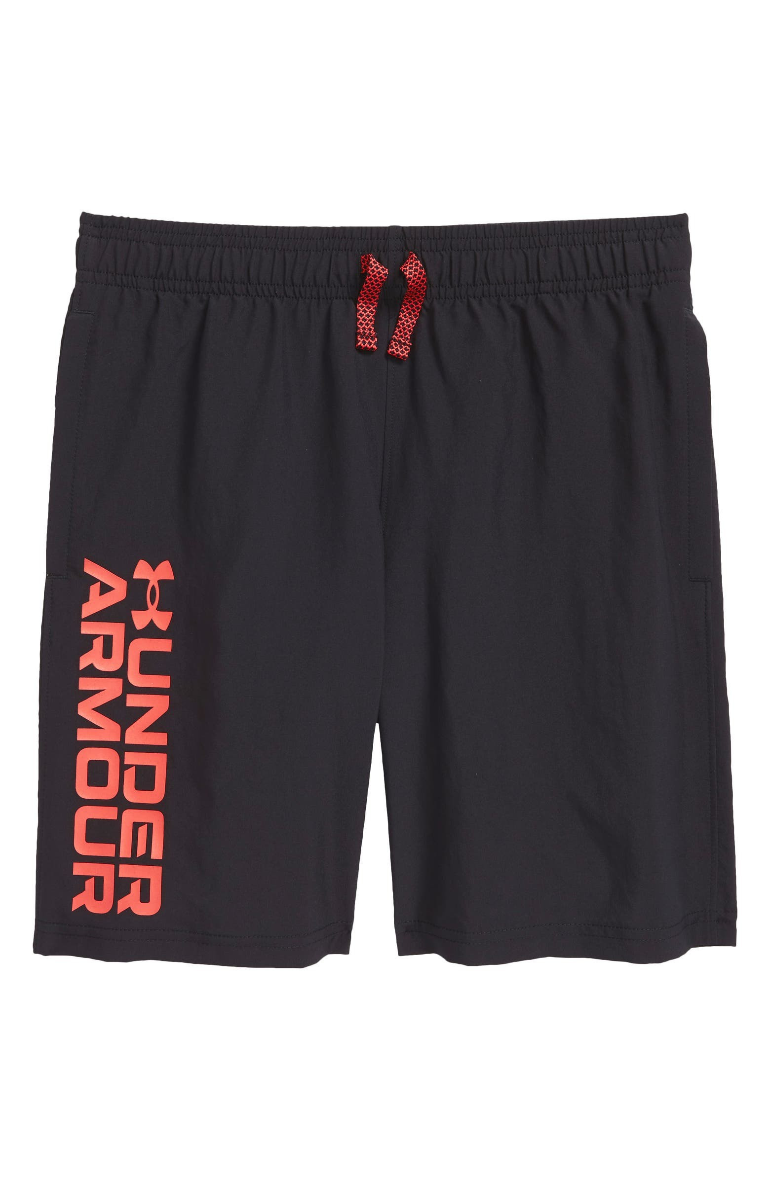 Kids' Woven Wordmark Performance Athletic Shorts | Nordstrom