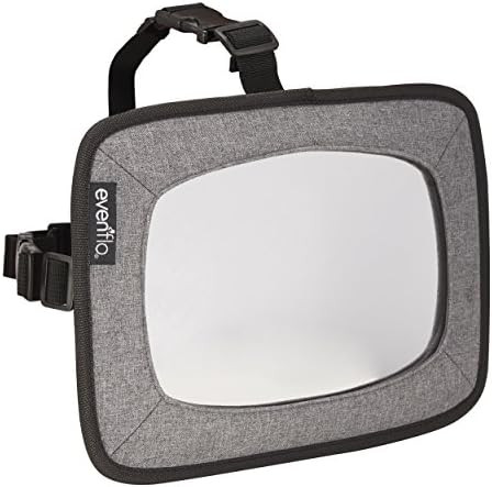 Backseat Baby Mirror for Rear-Facing Child (Grey Melange) | Amazon (US)