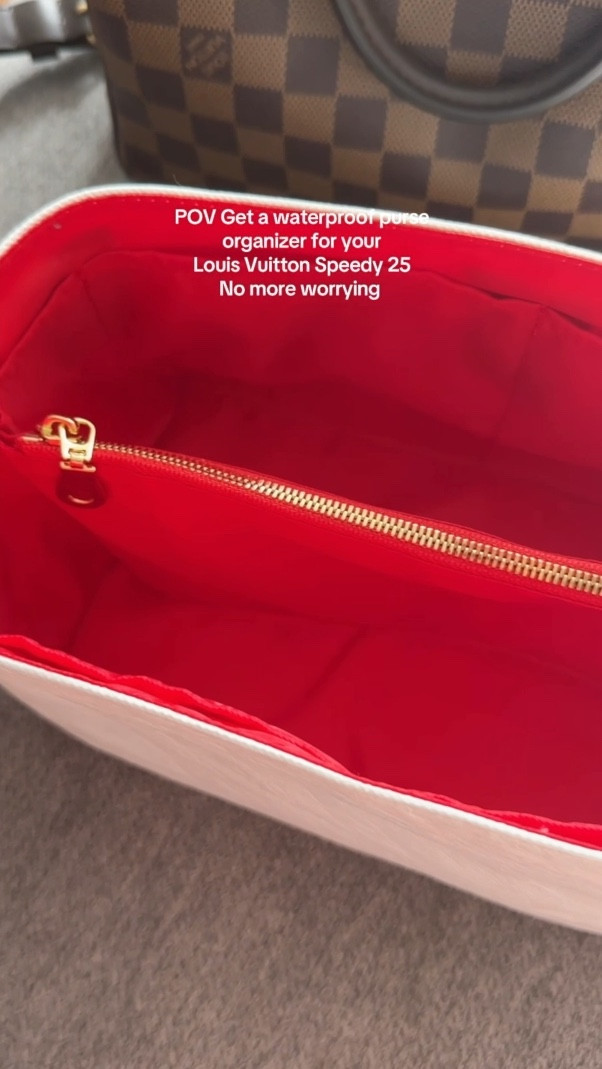 Recommend a waterproof handbag organizer for your LV speedy 25 bag 🙌🏼 No more worrying about water spills or hand sanitizer leaks. Love it! 

#LTKGiftGuide #LTKWatchNow #LTKItBag