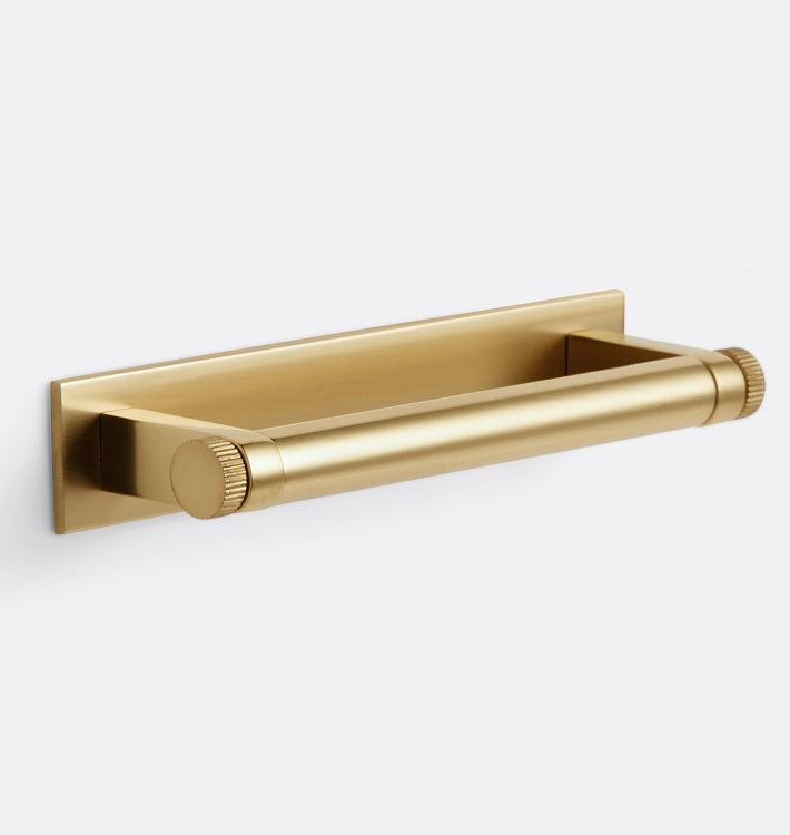 West Slope Drawer Pull with Rectangle Backplate | Rejuvenation