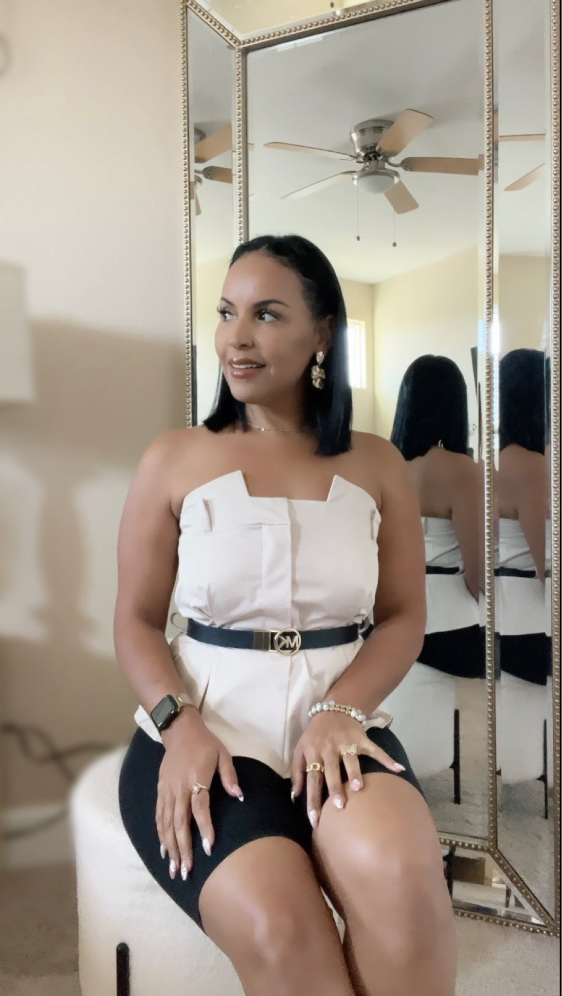 I truly adore this versatile attire that effortlessly transitions from a casual ensemble to a more sophisticated look.

#casualoutfits #creamtop