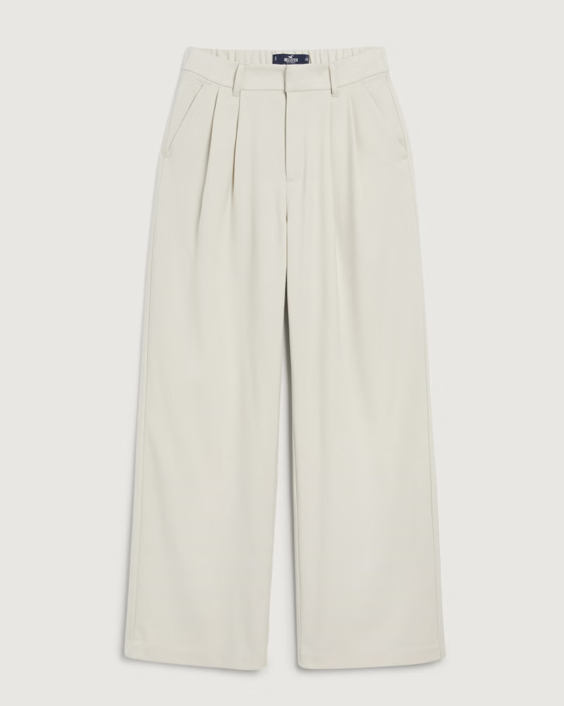 Women's Hollister Livvy Ultra High-Rise Wide-Leg Pants | Women's Bottoms | HollisterCo.com | Hollister (UK)
