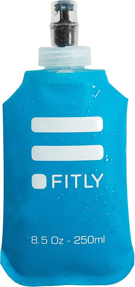 Soft Flask - Shrink As You Drink Soft Water Bottle for Hydration Pack - Folding Water Bottle Idea... | Amazon (US)