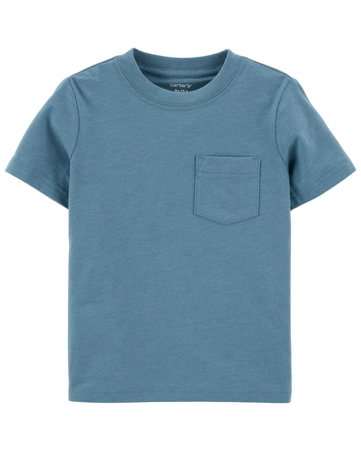 Blue Toddler Pocket Jersey Tee | carters.com | Carter's