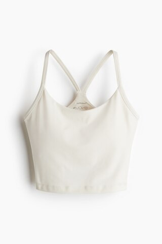 H & M - Yoga-BH mit SoftMove Medium Support - Weiß - Sportswear | H&M (DE, AT, CH, NL, FI)