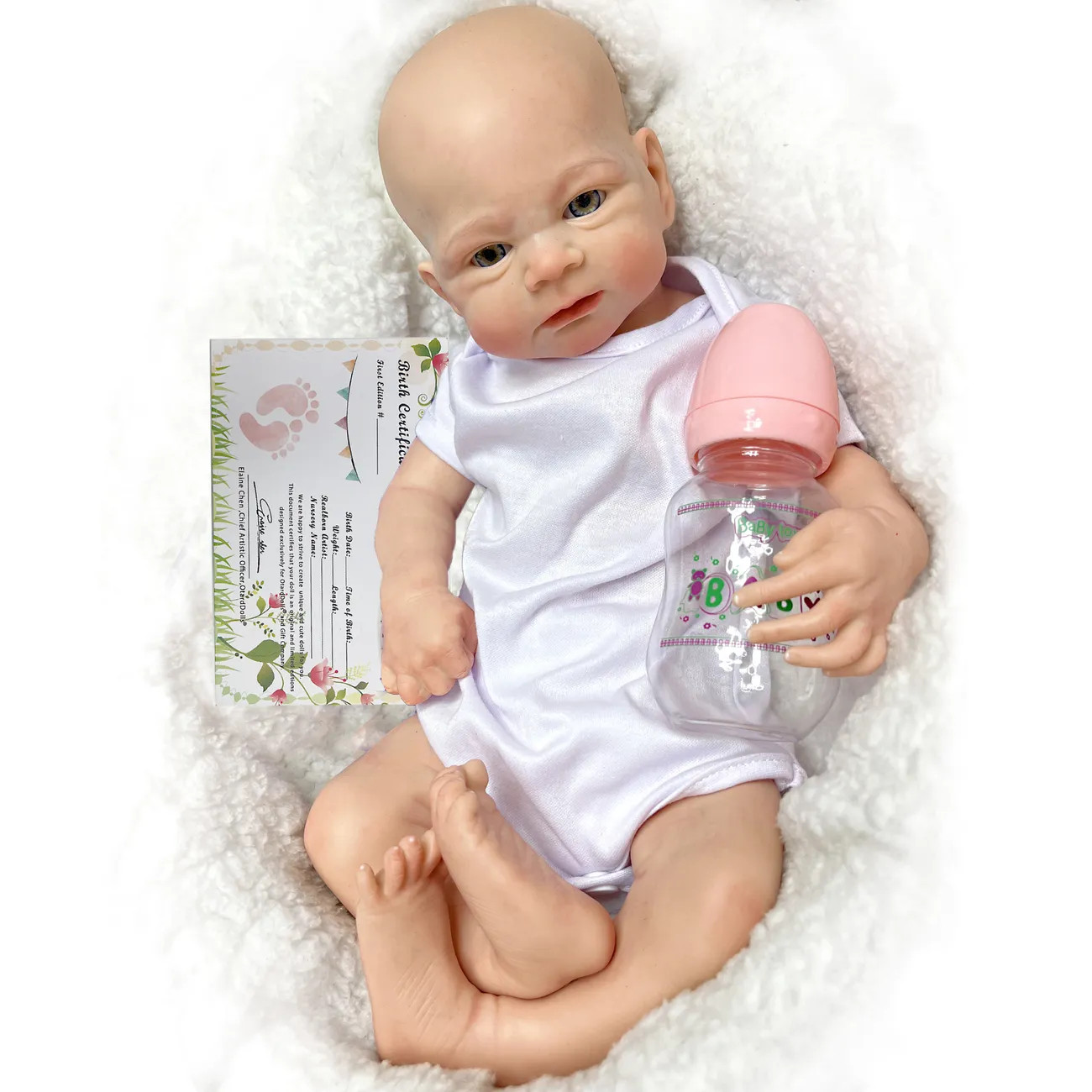 45cm 17 72inch Soft Solid Silicone Reborn Girl With Genesis Oil Painted Skin Whole Body Soft Sili... | Temu Affiliate Program