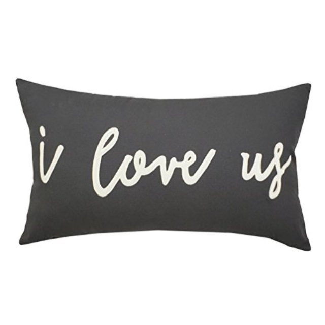 EURASIA DECOR DecorHouzz I love us Appliqued Decorative Cushion Cover Pillow Cases Cover Standard... | Walmart (US)
