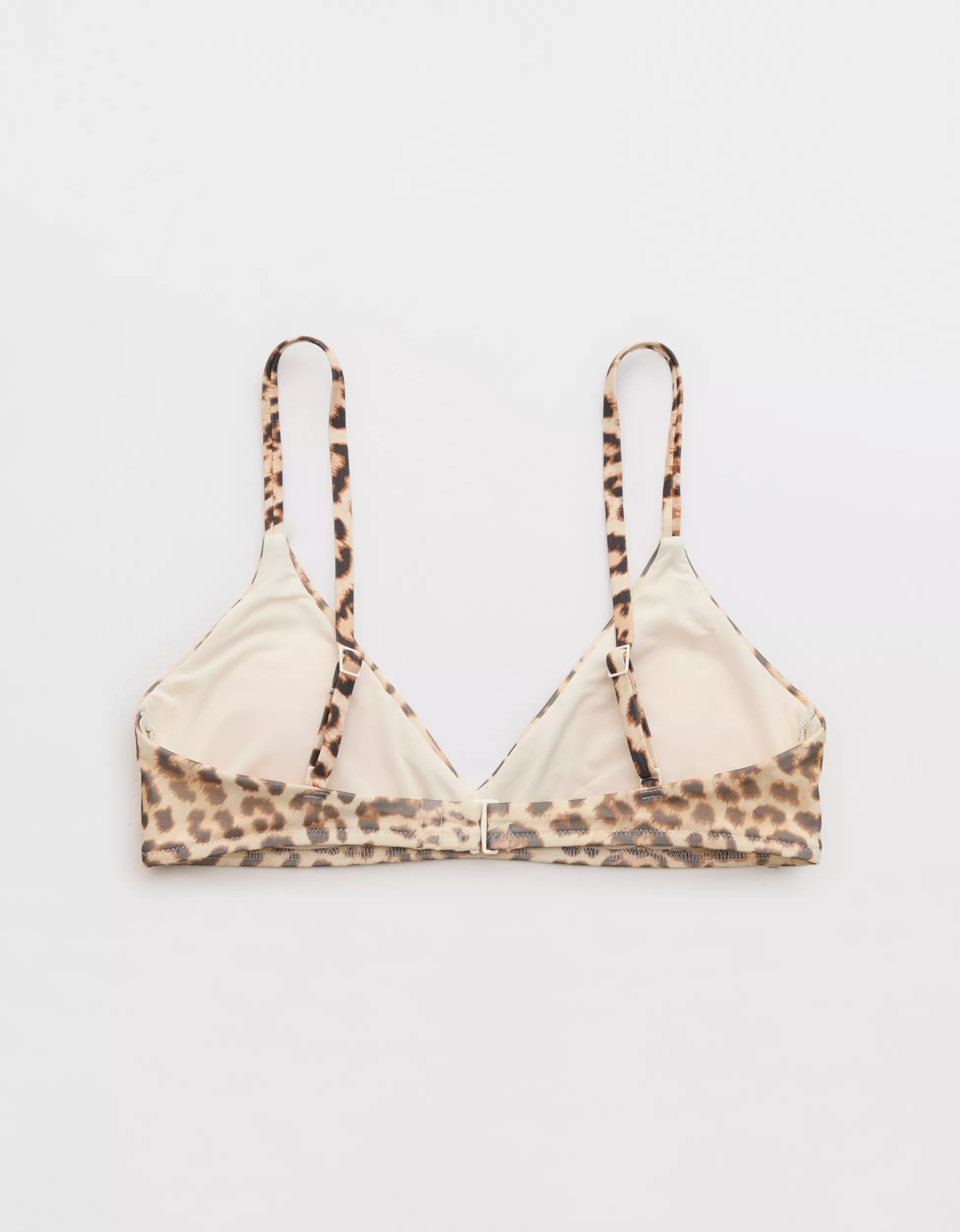 Aerie Mesh Skinny Strap Voop Bikini Top | Aerie