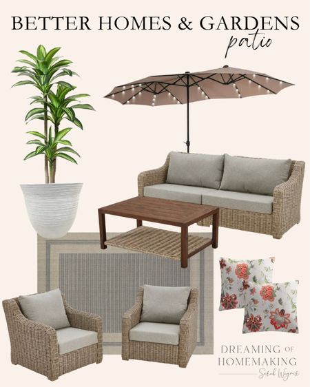 Better Homes & Gardens has so many patio options! This one is great for a family 

#LTKfamily #LTKhome #LTKSeasonal