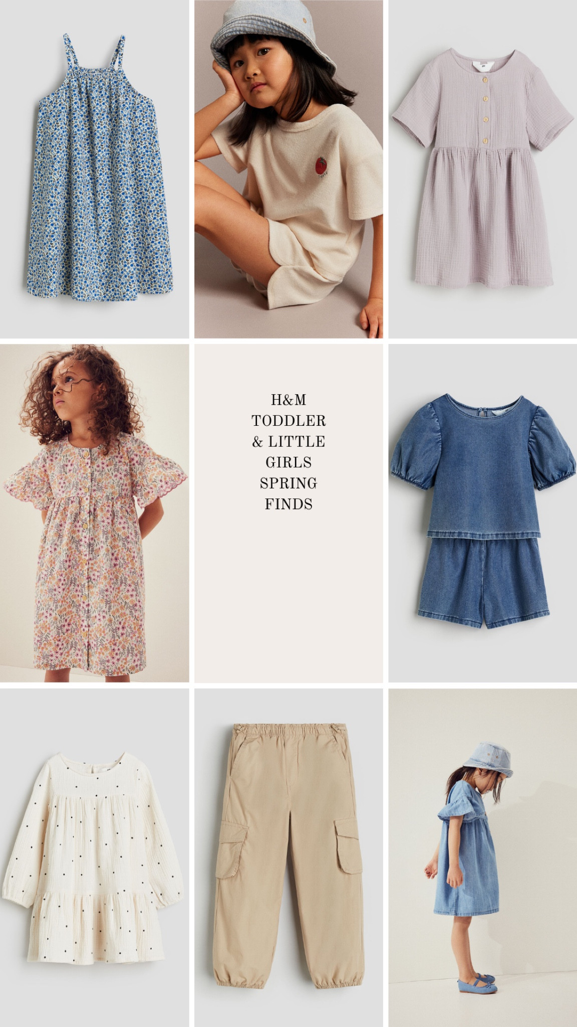 There are so many sweet pieces for little girls at H&M right now! 

I recommend signing up for their free loyalty account because they have extra flash sales all the time. For example, they have 20% off today for members and 25% off for a few hours this afternoon! 

#LTKkids