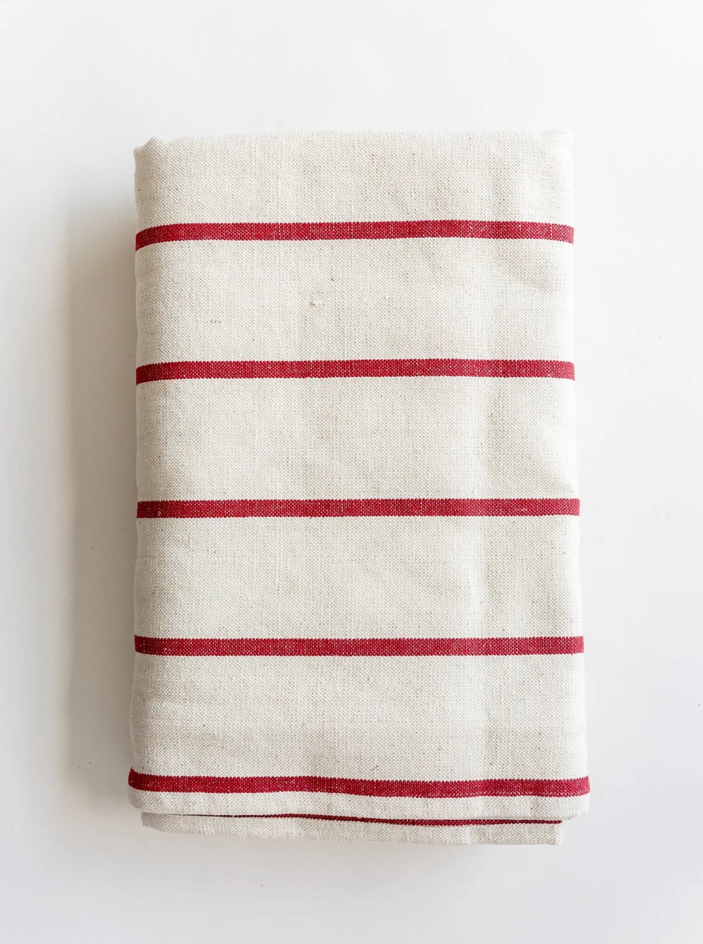 Red Striped Tablecloth | House of Jade Home