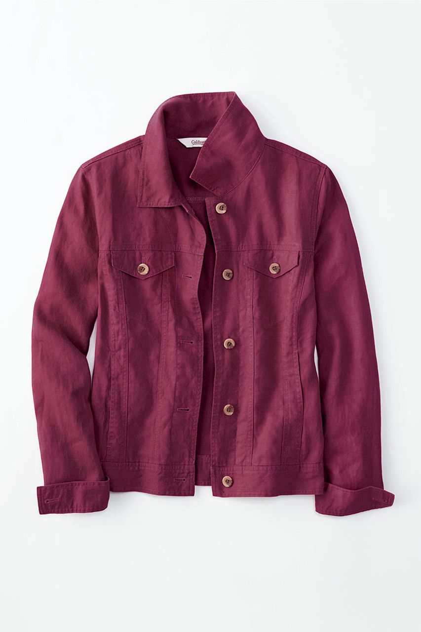 Journeys Lightweight Washable Linen Jacket | Coldwater Creek