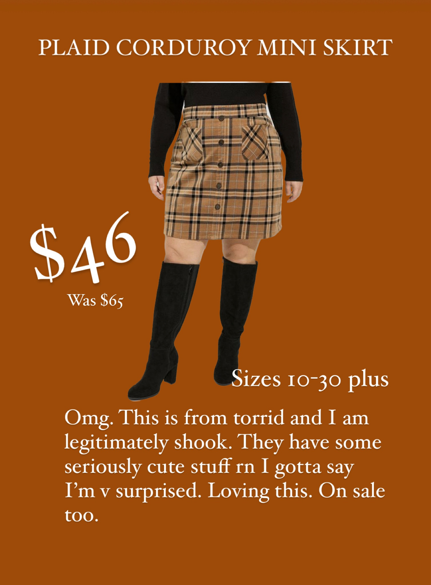 Corduroy mini skirt pattern best sale