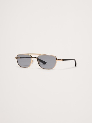 Le Mimi Sunglasses by Le SpecsLe Mimi Sunglasses by Le Specs$105.00Image of 5 stars, 0 are filled... | Banana Republic (US)