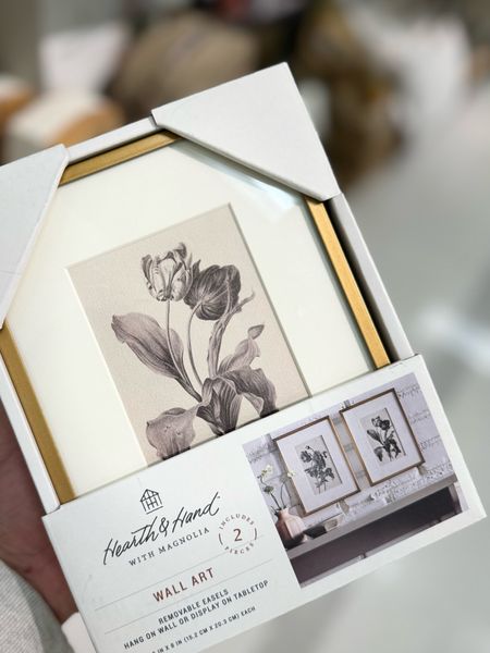 Target Sale 🚨✨ Hearth and Hand wall art 

magnolia home, floral art, vintage sketch 

#LTKsalealert