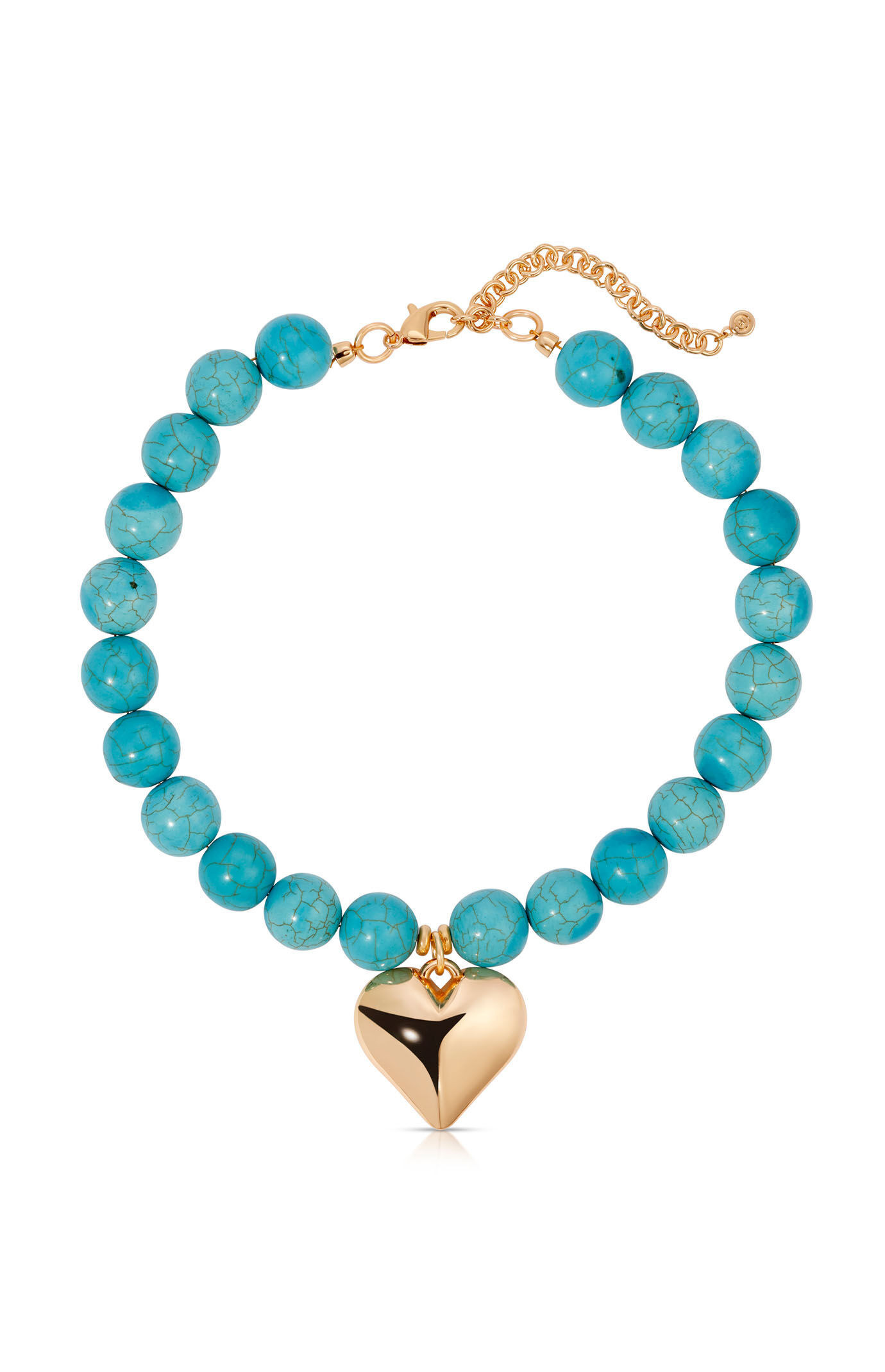 Ettika Luck & Love Turquoise Beaded Choker Necklace | PacSun