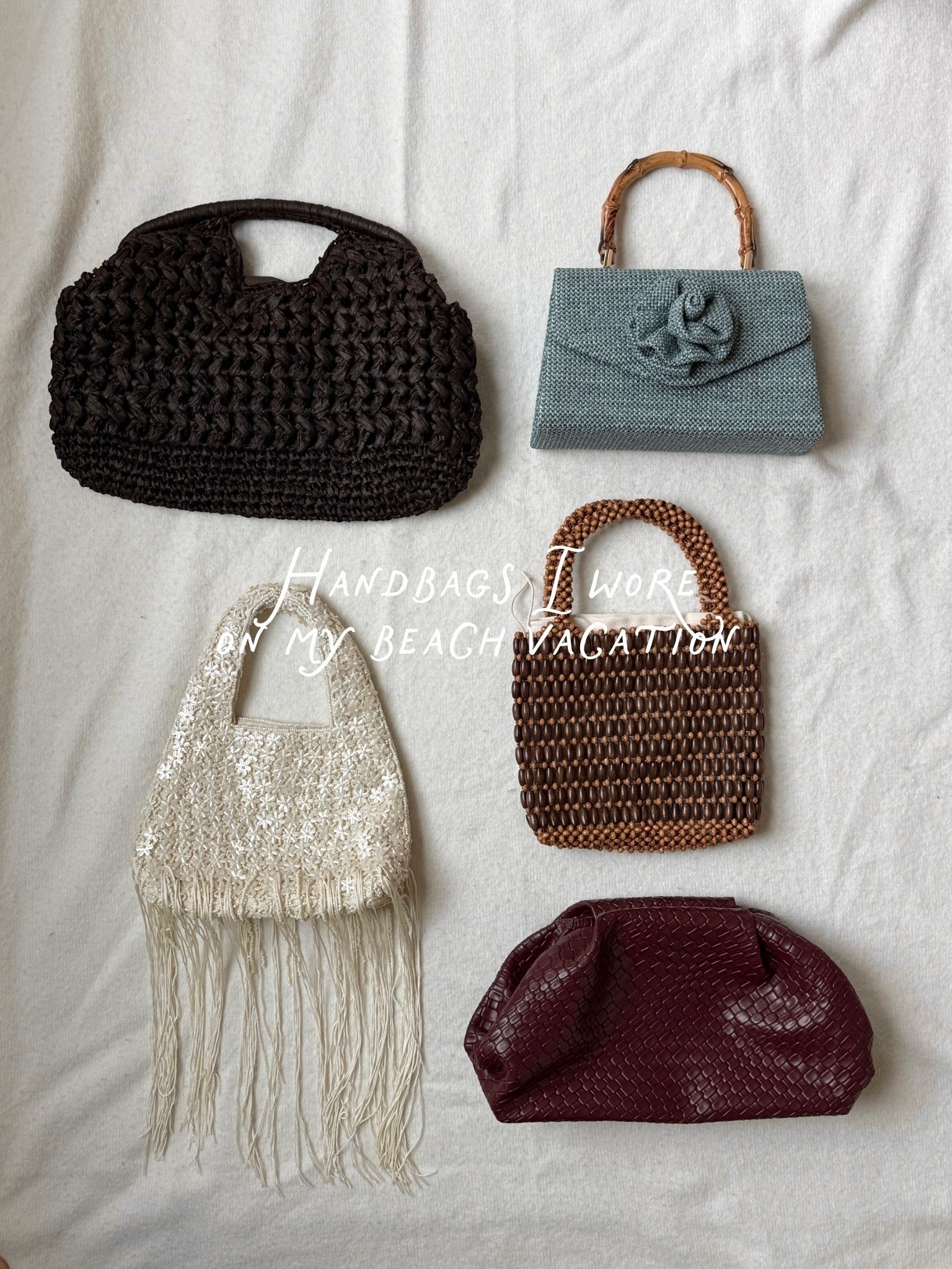 Resortwear handbags I wore on my beach vacation! The blue and beaded fringe ones are from TjMaxx so I can’t link!! 

#beachwear #resortwear #summerpurses #amazonfashion

#LTKSeasonal