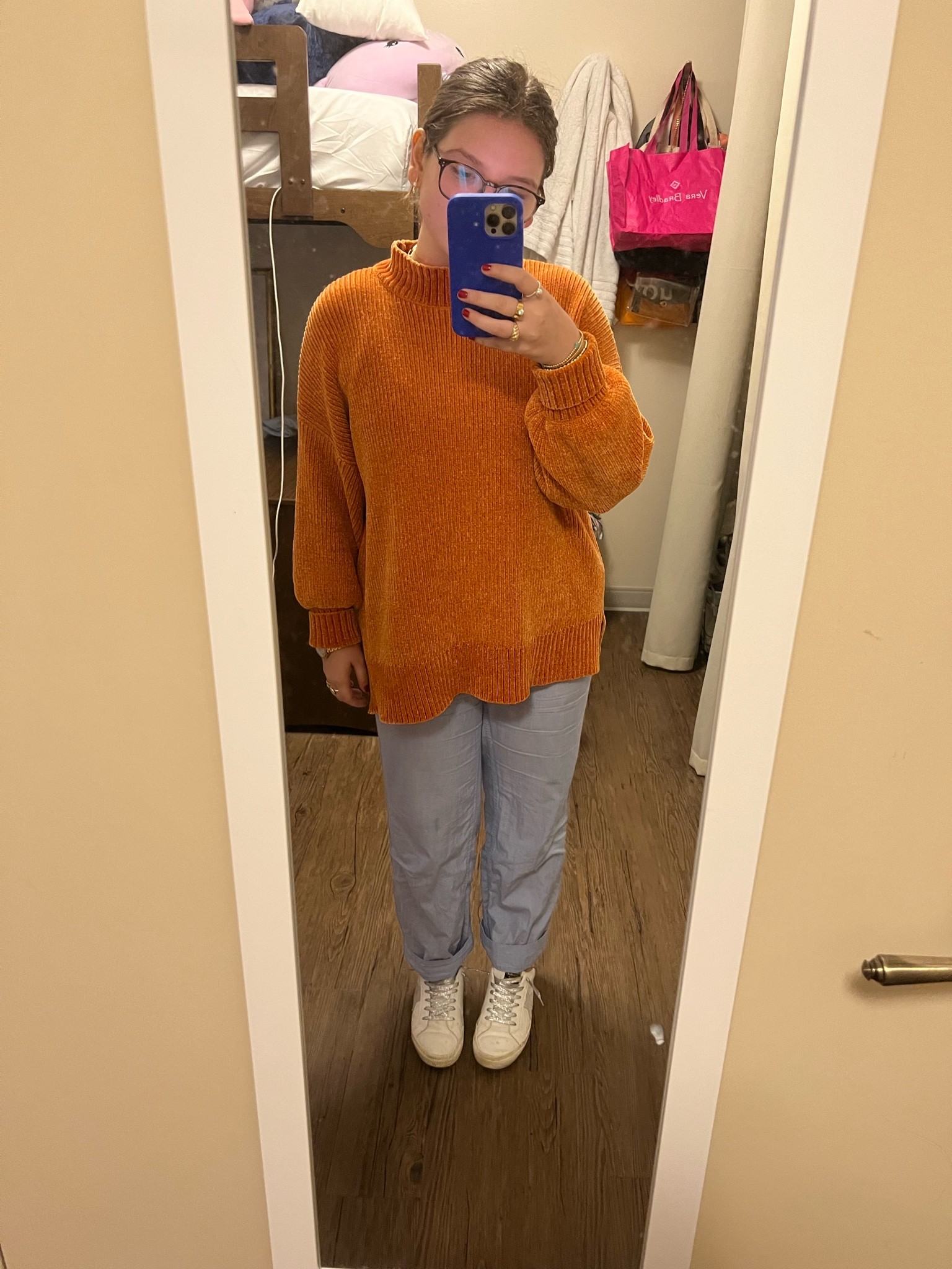 sorry mom! these are pajamas pants i wore alllll day!! 