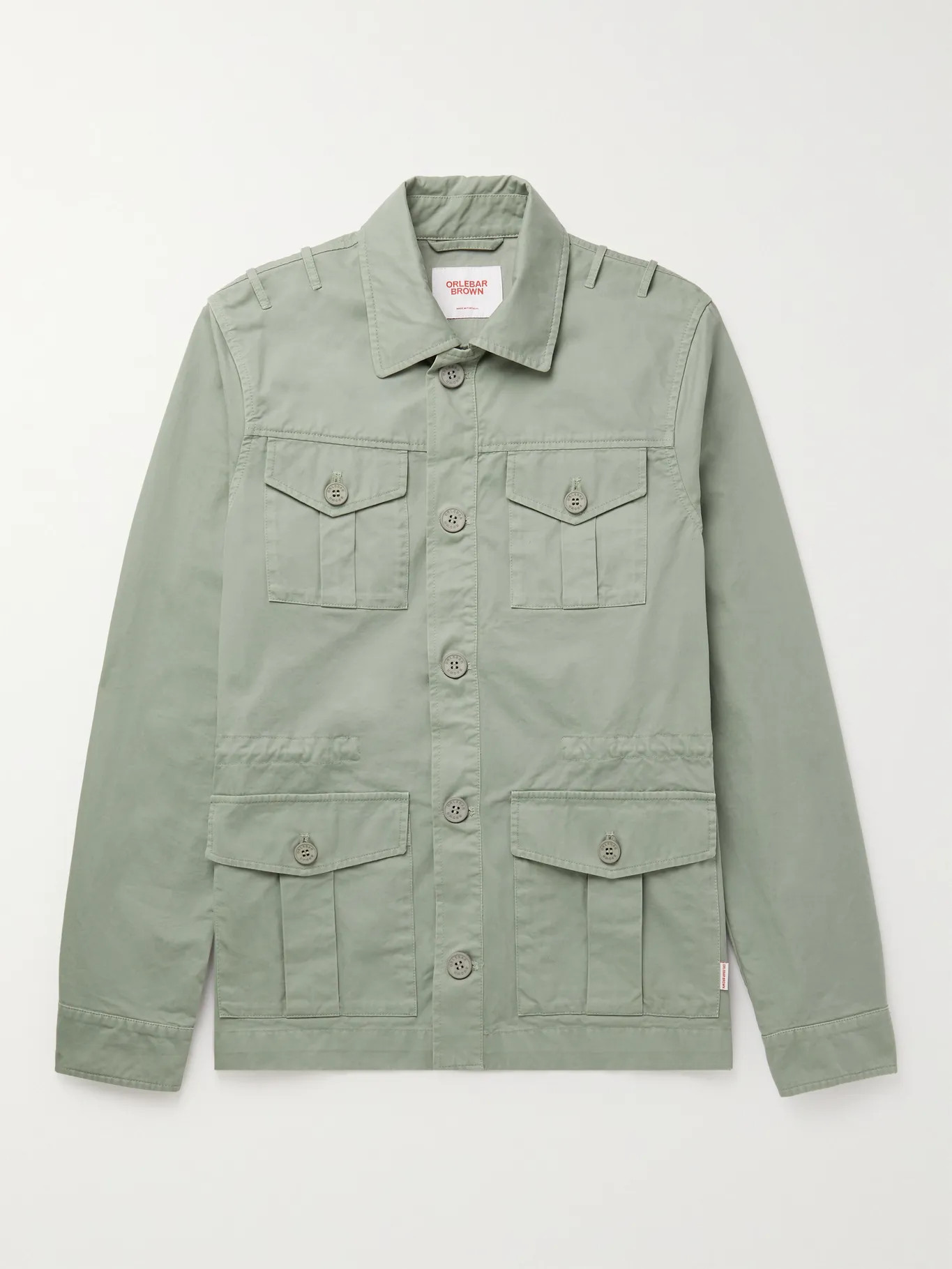 Green Gunnison Cotton-Twill Jacket | ORLEBAR BROWN | MR PORTER | Mr Porter (UK)