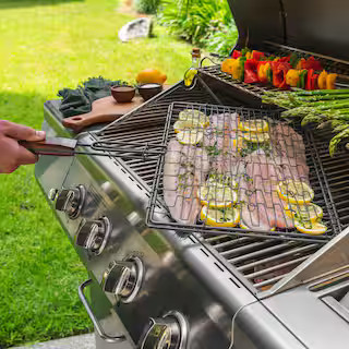 Flexible Grill Basket Cooking Accessory | The Home Depot