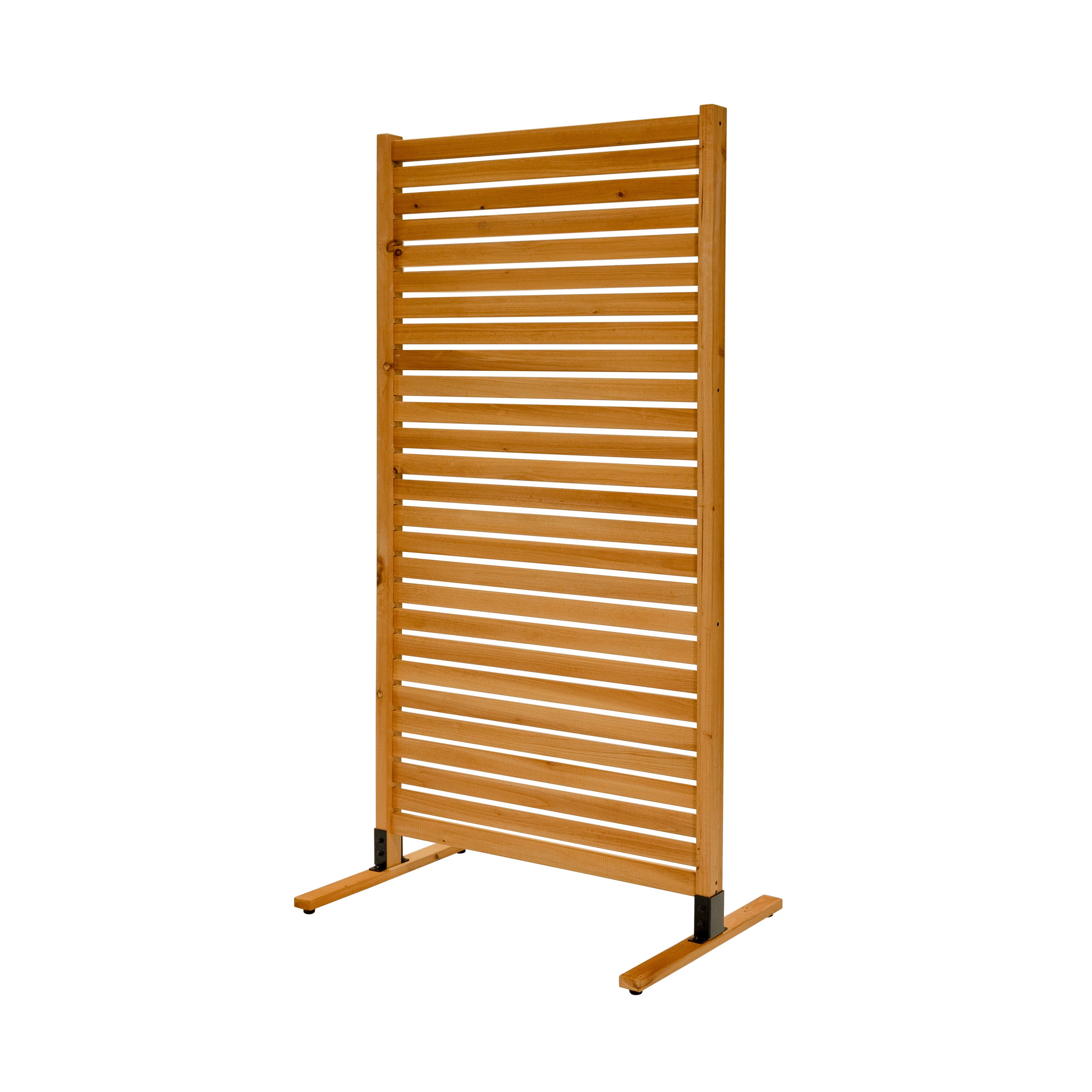 Enclo 6.1ft H x 3ft W (1 Panel) Freestanding or Surface Mounted Enclo Tiaga Privacy Screen, Wood ... | Wayfair North America