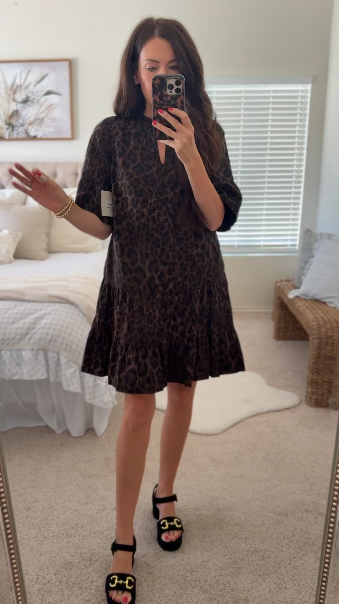 Walmart leopard dress under $25
Runs oversized, size down!!
I’m wearing a small, need xs
Chunky heels run tts & so, so comfy👏🏻

#LTKmomlife #LTKootd #LTKSeasonal