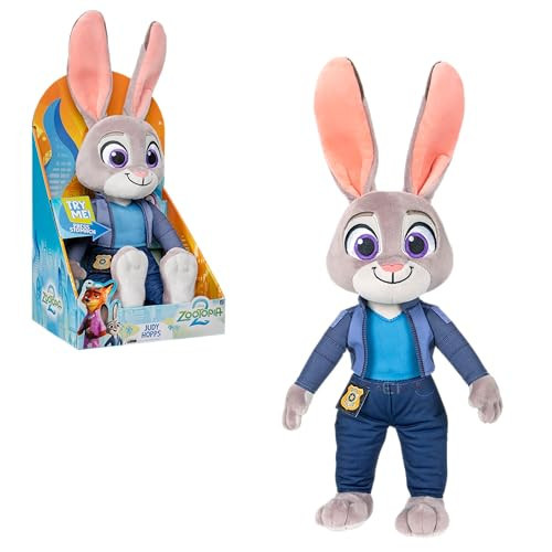 Disney’s Zootopia 2 14” Feature Plush Judy Hopps - 10+ Sounds and Phrases - Plush Toys for Kids and Preschoolers - Suitable for Ages 3 + | Amazon (US)