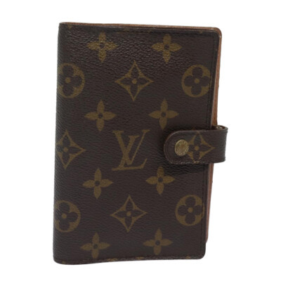 LOUIS VUITTON Monogram Agenda PM Day Planner Cover R20005 LV Auth ti1789  | eBay | eBay US