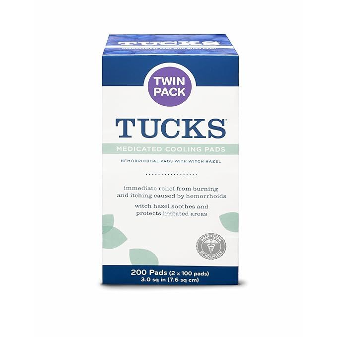 Tucks Medicated Pads, 2 pk./100 ct. | Amazon (US)