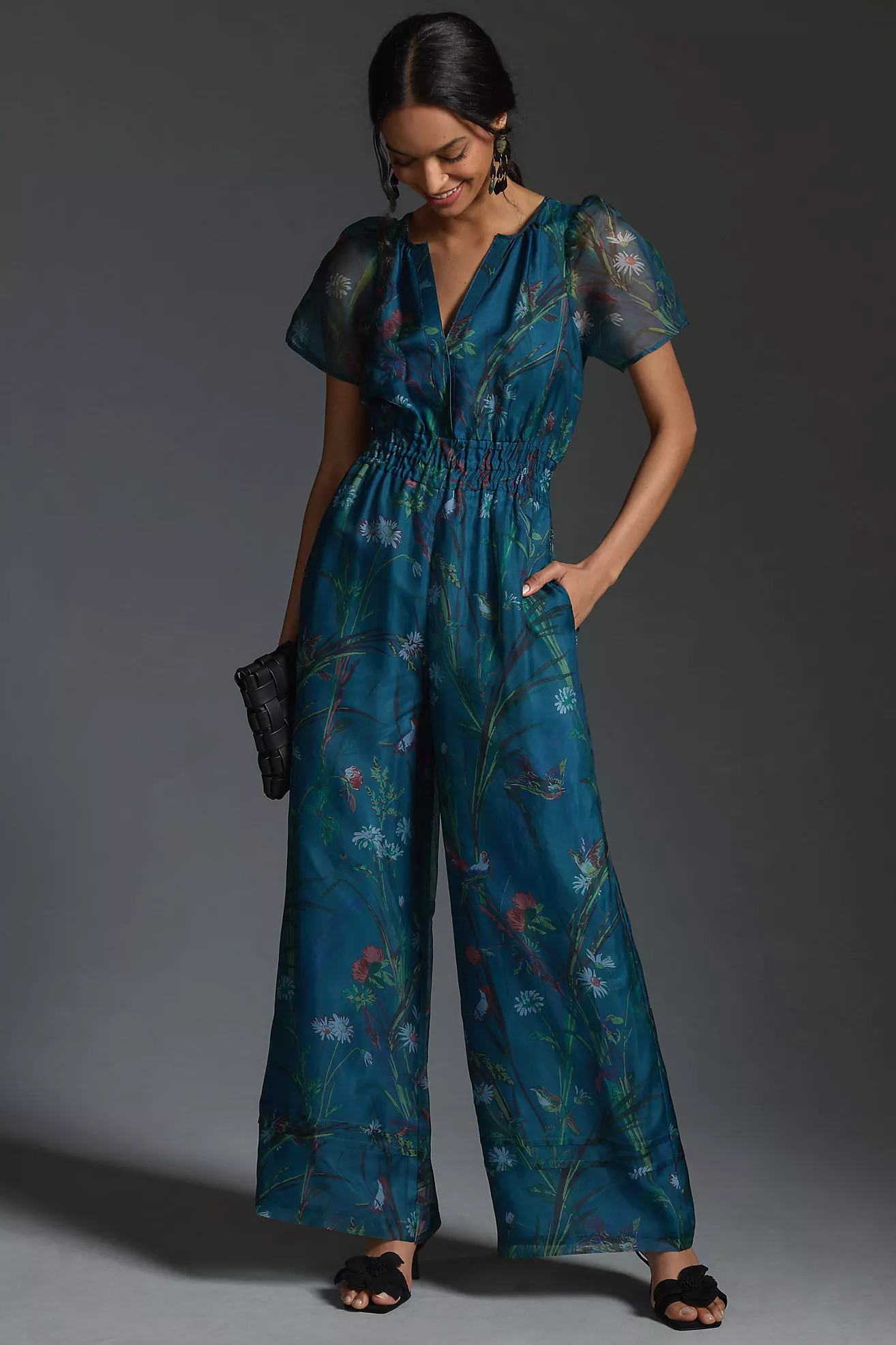 The Somerset Jumpsuit: Silk Edition | Anthropologie (US)