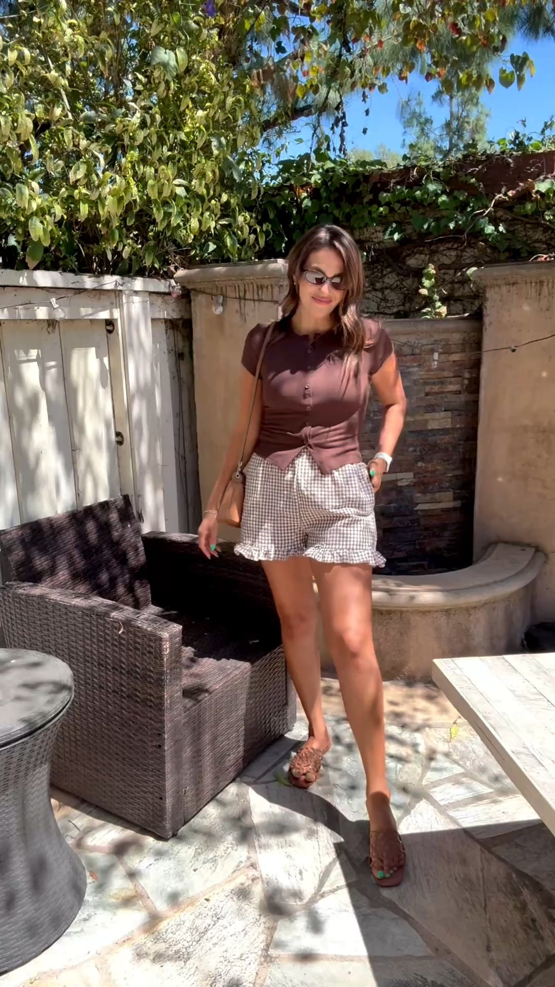 Size M in top & shorts

#LTKootd #LTKmomlife #LTKgrwm