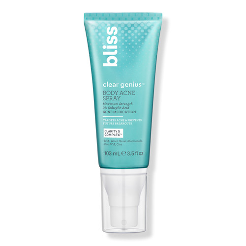 Clear Genius 2% Salicylic Acid Body Acne Spray - Bliss | Ulta Beauty | Ulta