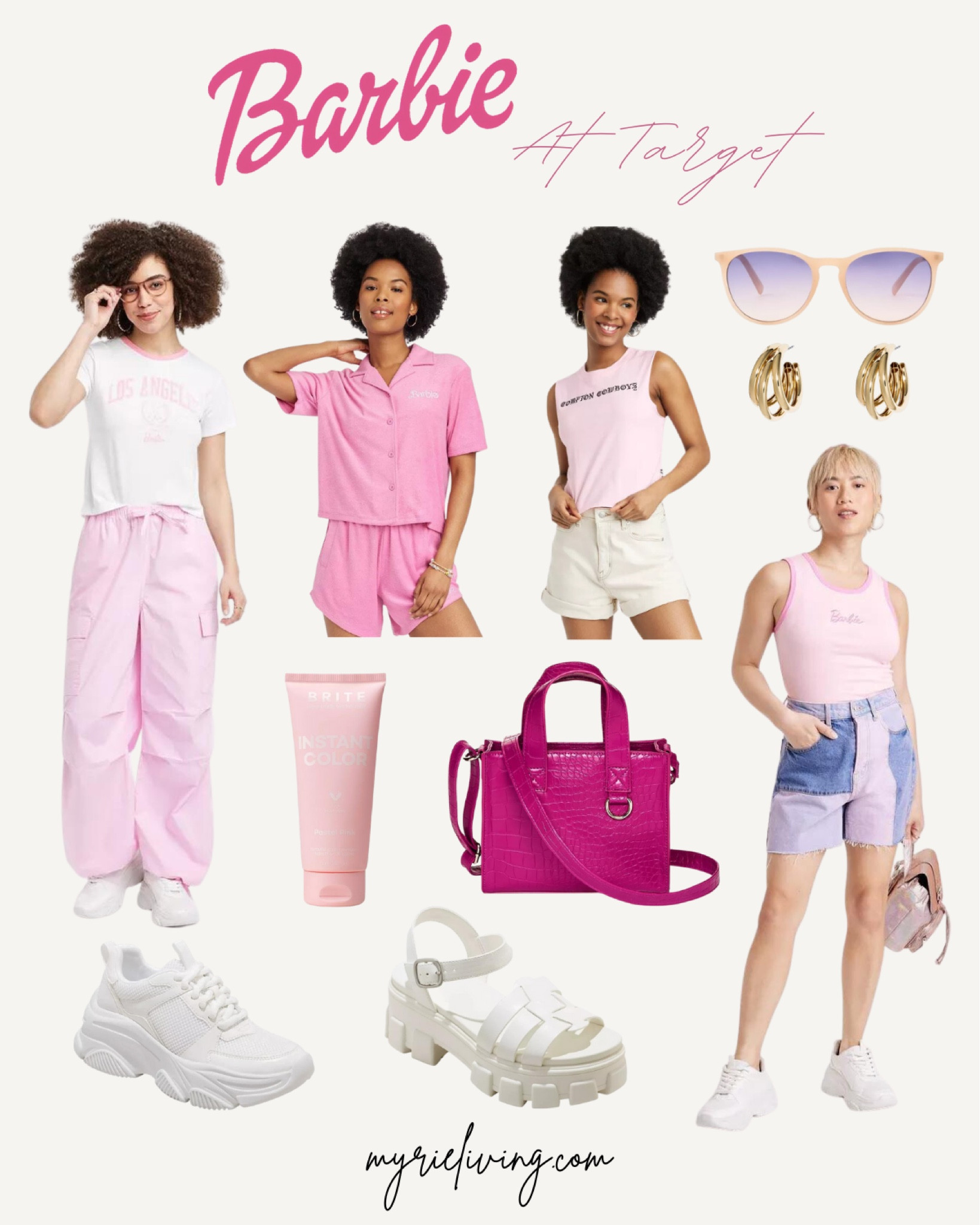 Barbie, Barbie Outfit, Barbie Shirt, Barbie Purse, Barbie Party, Target, Target Fashion, Target Sandals, Target Style, Target Bag, Target Finds, Target Summer Fashion

#LTKFind #LTKstyletip #LTKunder100