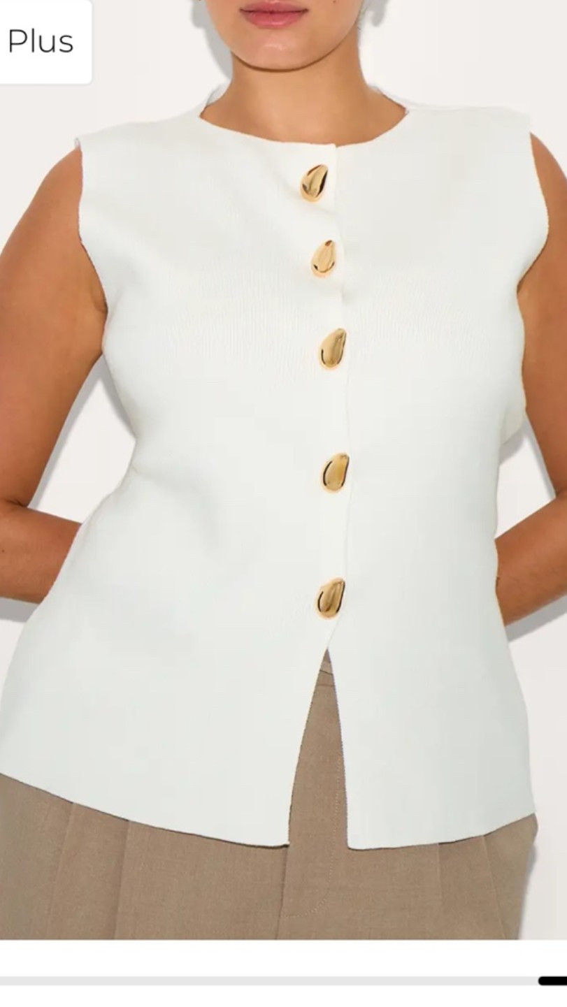 Buttons Waist Coat

#LTKootd #LTKPlusSize #LTKWorkwear