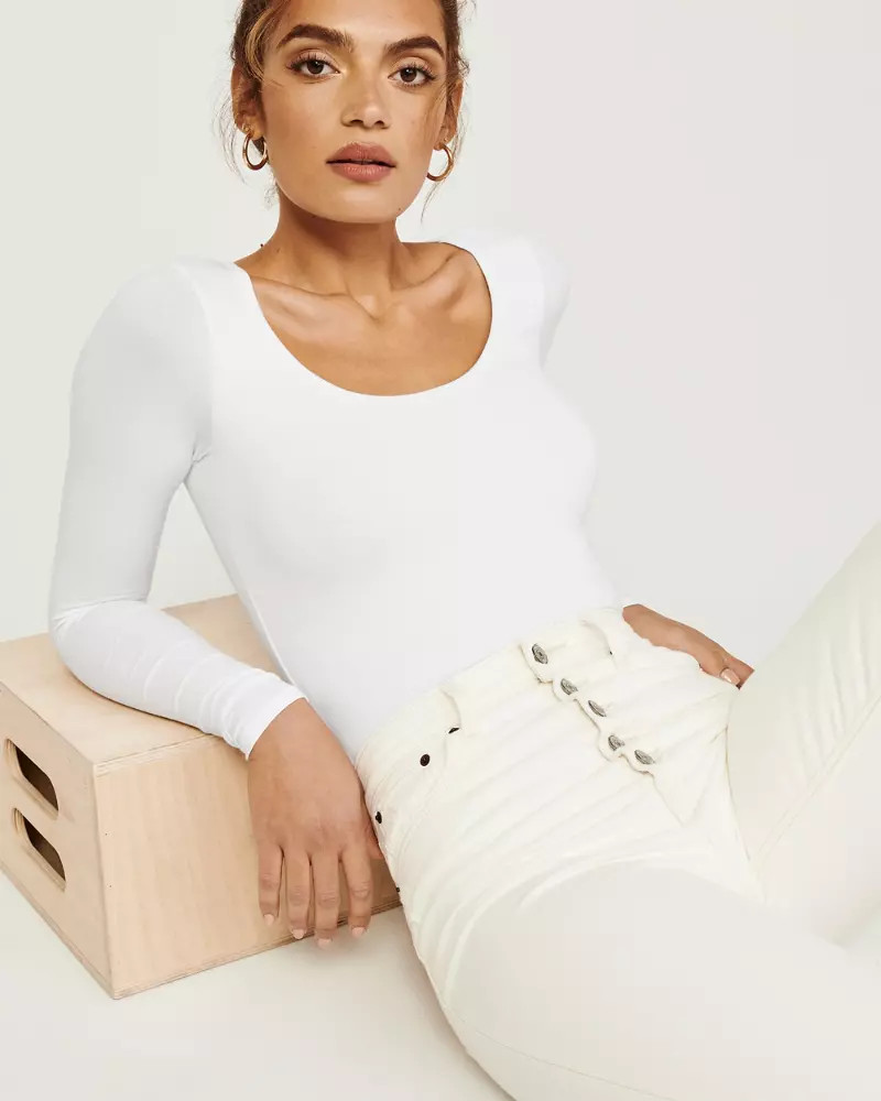 Long-Sleeve Bodysuit | Abercrombie & Fitch US & UK