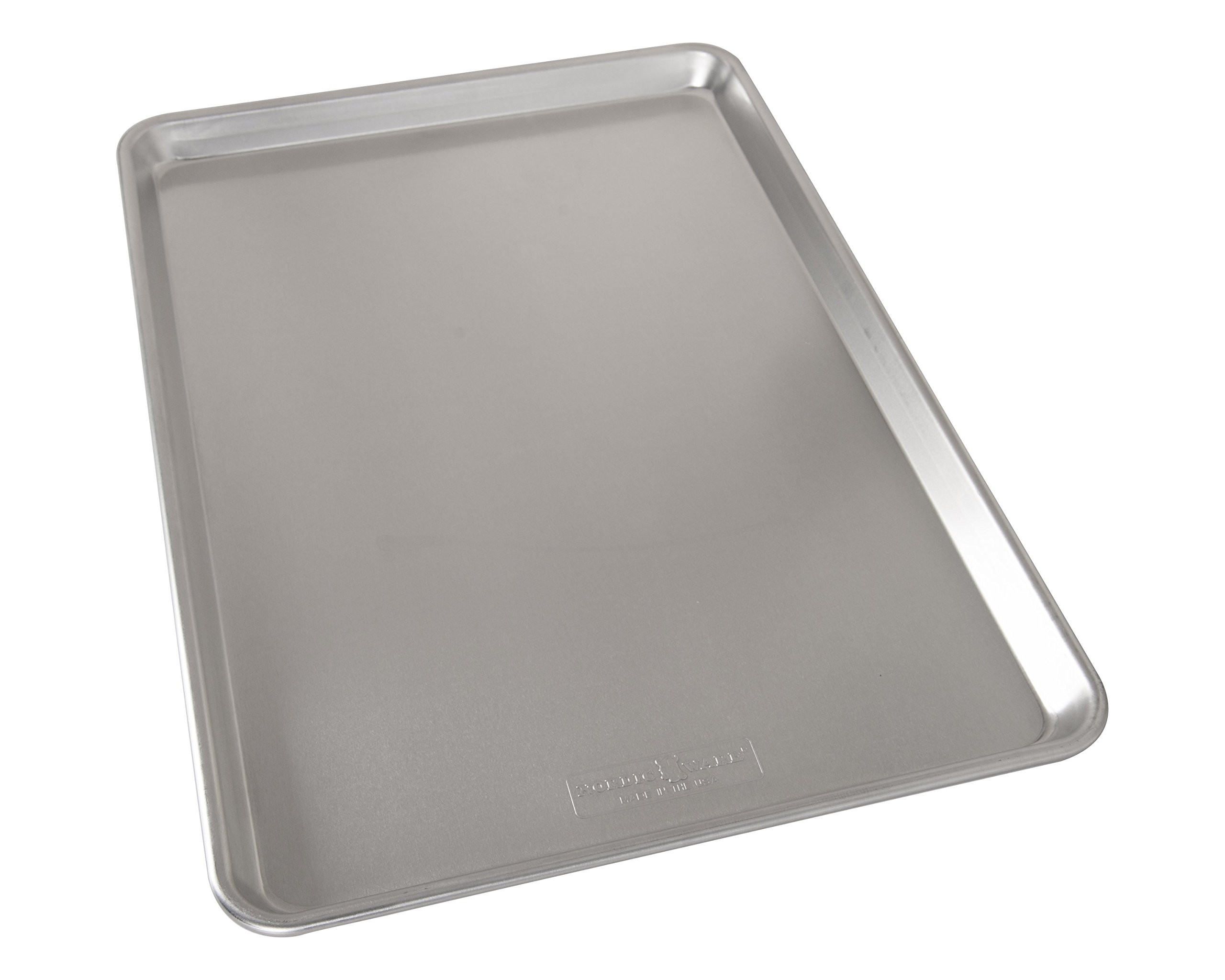 Nordic Ware Extra Large Baking Sheet, 21 x 15 inches, XL Big sheet pan Natural Uncoated Aluminum,... | Amazon (US)