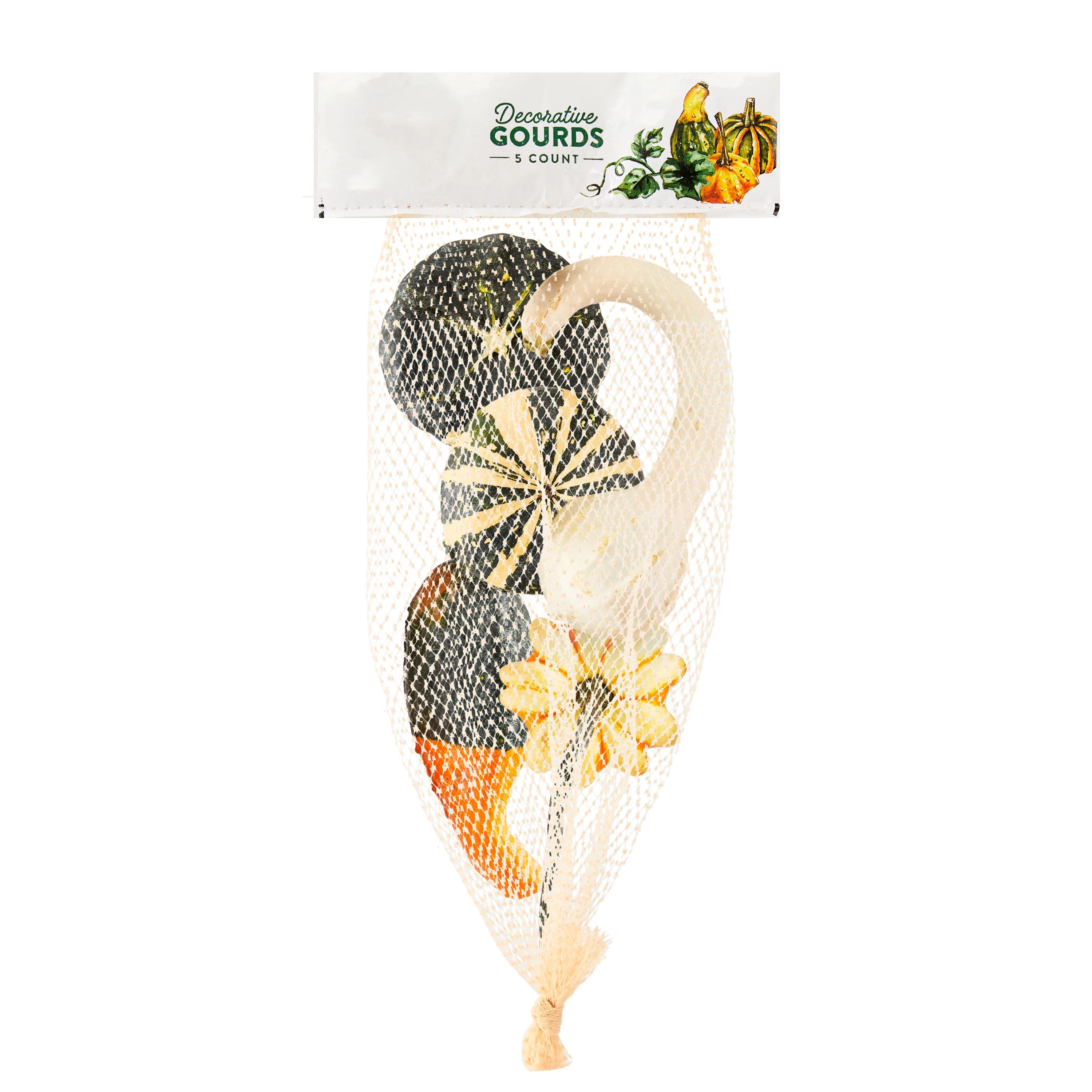 Bagged Gourds, 5 Count Bag - Walmart.com | Walmart (US)