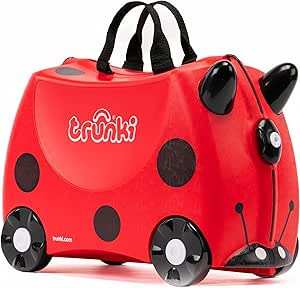 Trunki Ride-On Kids Suitcase | Tow-Along Toddler Luggage | Carry-On Cute Bag with Wheels | Kids L... | Amazon (US)