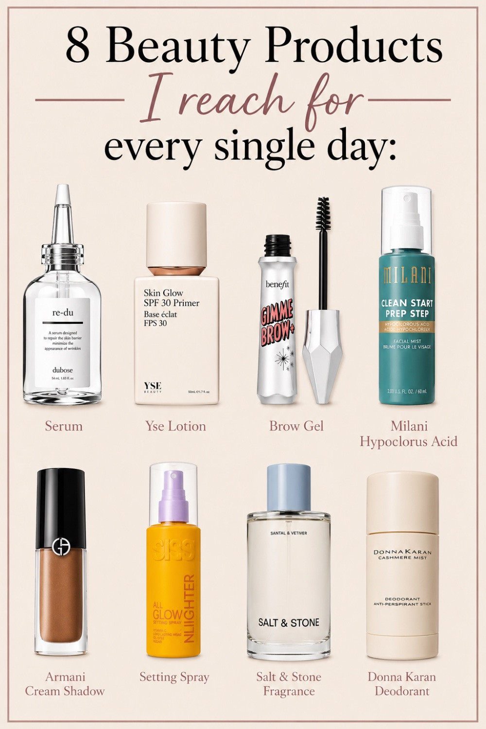 If I had to narrow my beauty routine down to just a handful of products, these would be it. They’re the ones I use every single day because they simply work—and I find myself recommending them over and over again.

#LTKSeasonal #LTKootd #LTKBeauty