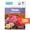 Back to the Roots Organic California Giants Zinnia Seed (1-Pack) 46085 | The Home Depot