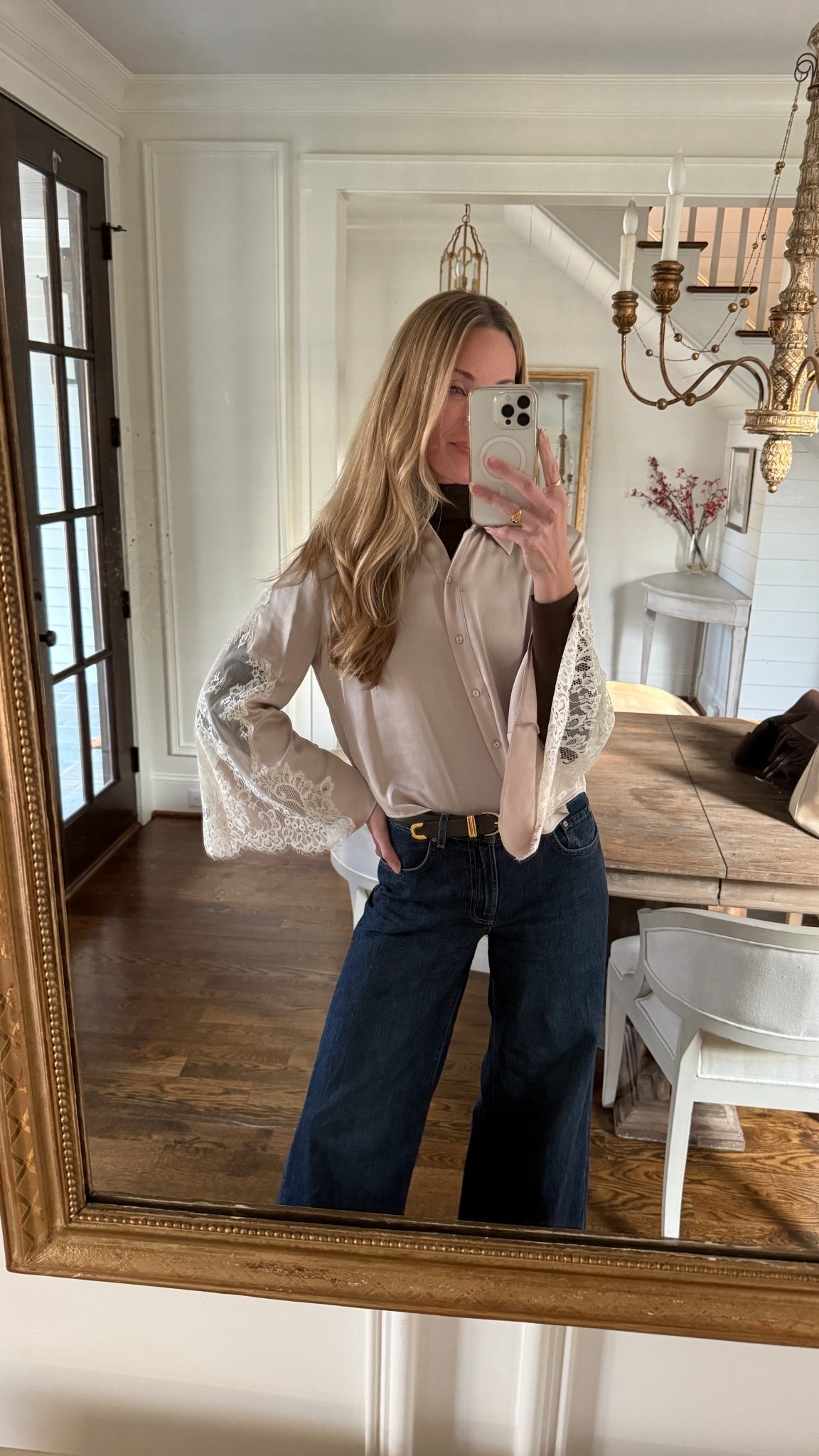 XS top, S bodysuit, 25 jeans, shoes TTS. Similar linked to recreate this look 🤍

#LTKSeasonal #LTKgrwm #LTKootd