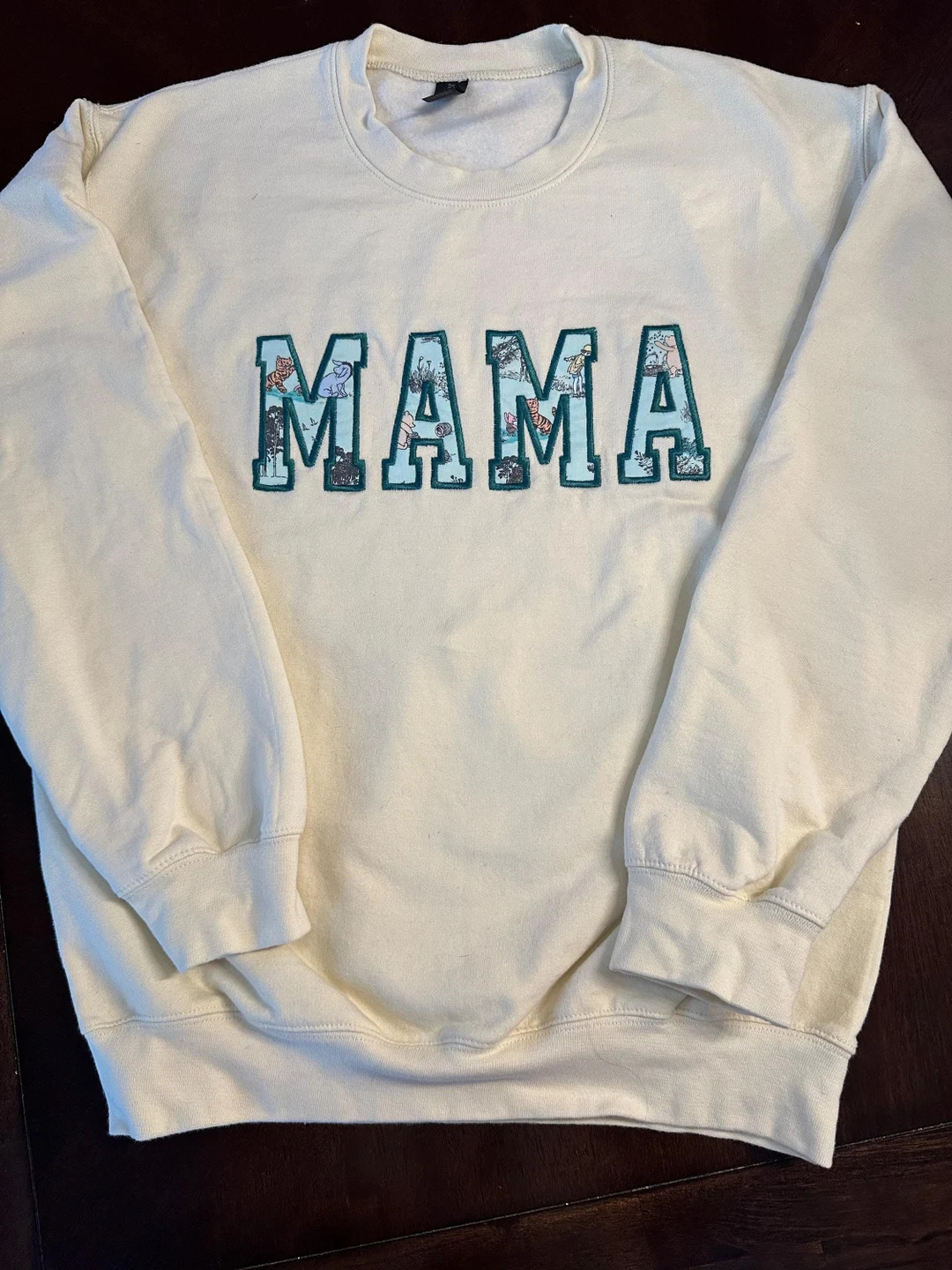 Custom Mama Embroidered Sweatshirt Personalized Mama Sweatshirt Gift for Mom Gift Grandma Custom ... | Etsy (US)