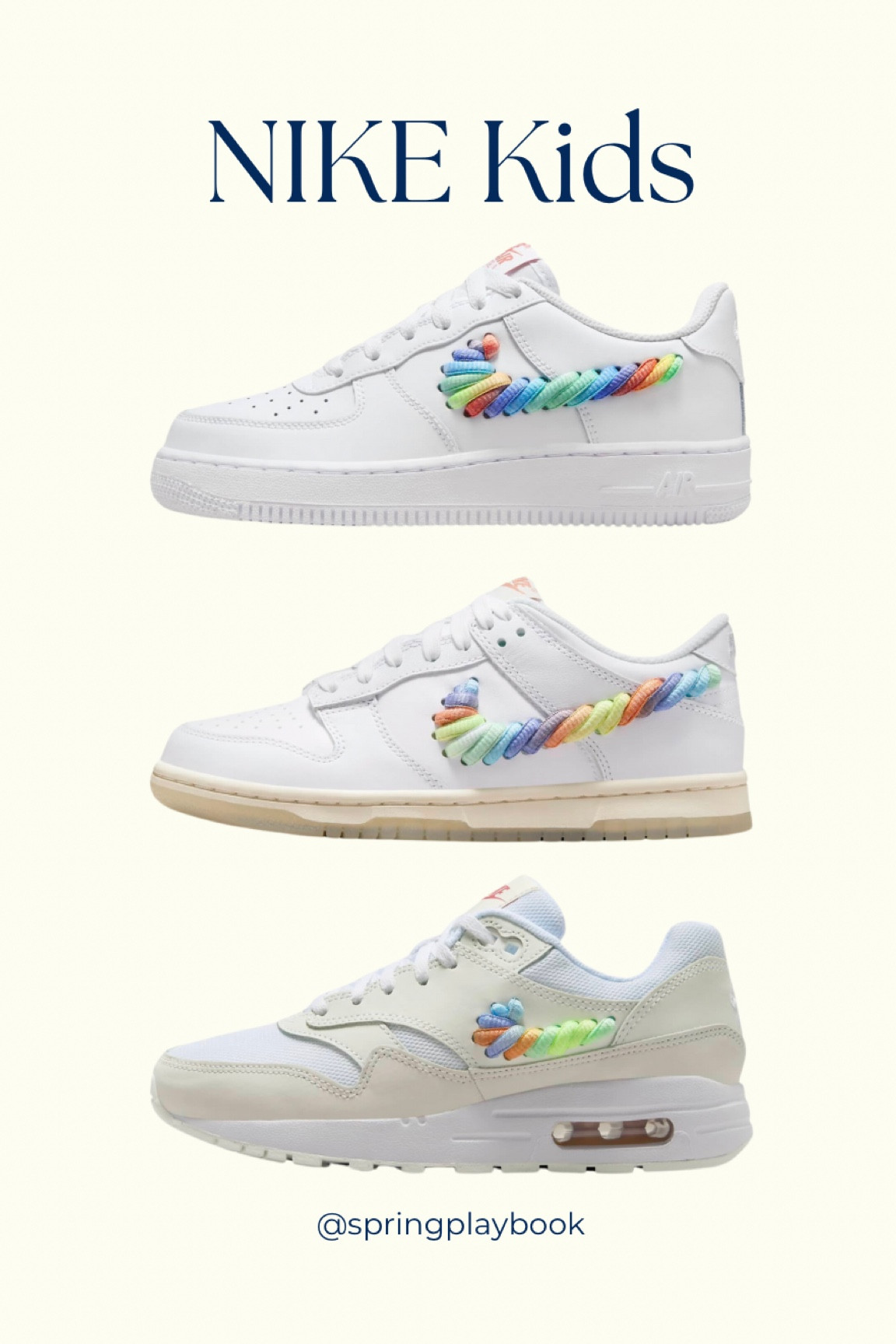 Nike Big Kids sizes - check the size chart but generally a 7y can fit an 8.5/9 women’s. 

#createdcolorful #createdcolorfulspring #hocspring #tcispring #pcaspring #lightspring #truespring #paintboxspring #bluespring

#LTKActive #LTKKids #LTKShoeCrush