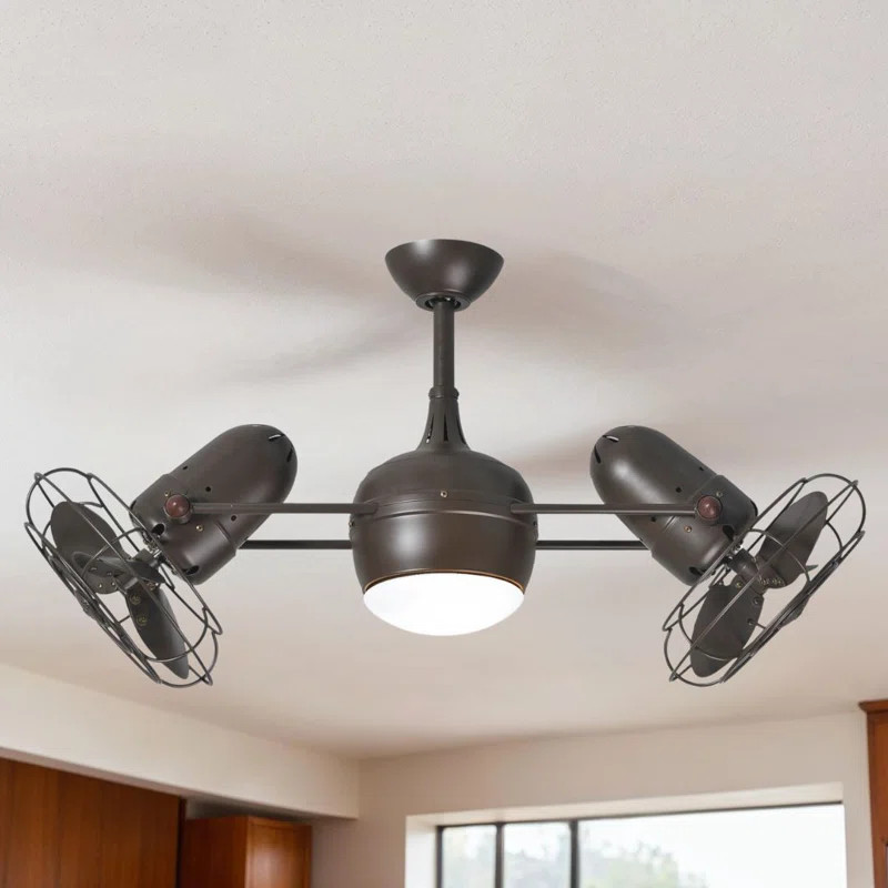 Schramm 13'' Ceiling Fan with LED Lights | Wayfair North America