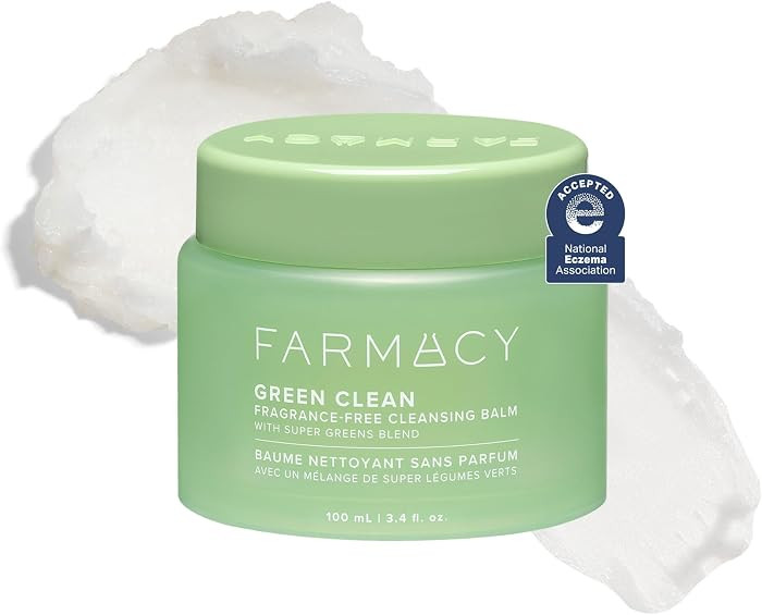 Farmacy Sensitive Skin Makeup Remover Cleansing Balm - Green Clean Waterproof Makeup Remover Balm... | Amazon (US)