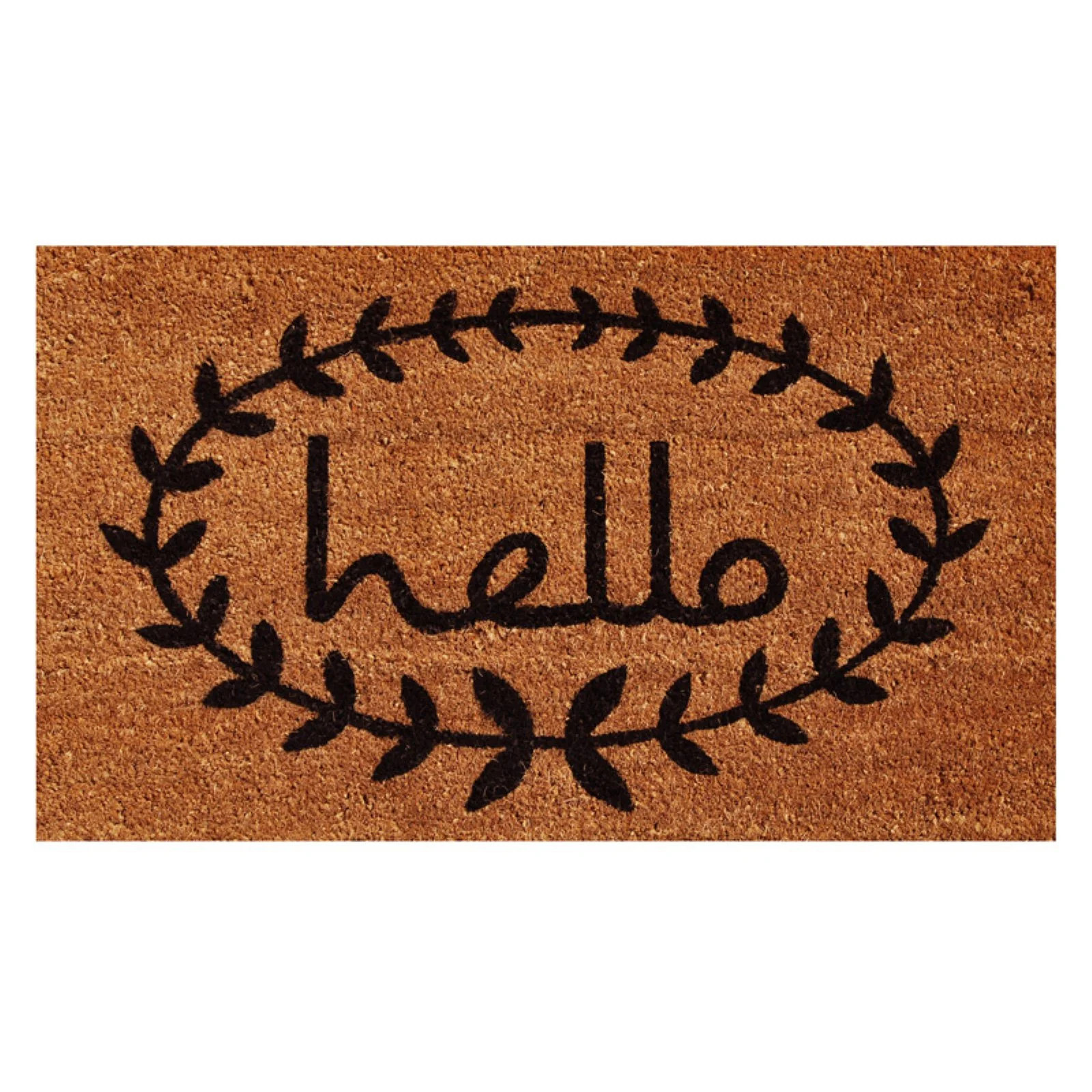 Calloway Mills Calico Hello Outdoor Coir Doormat, 17" x 29" | Walmart (US)
